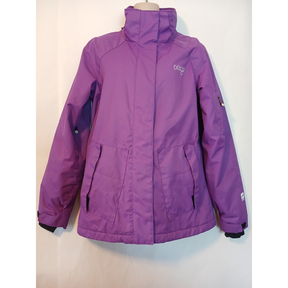 Orage Womens Ski Snowboard Softshell Jacket Pink Size Small Missing Hood D162